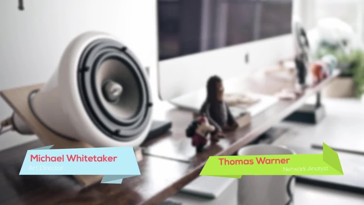 6种不同的动态动画折纸标题素材库精选AE模板