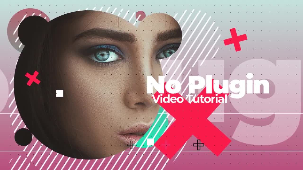 简单明亮多彩的动态动画片头素材库精选AE模板