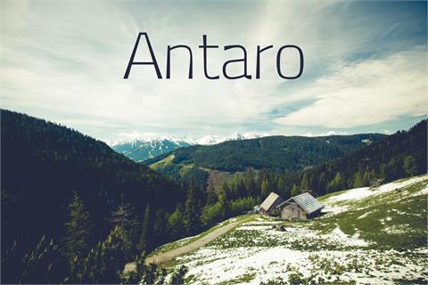 Antaro font素材之家精选英文字体