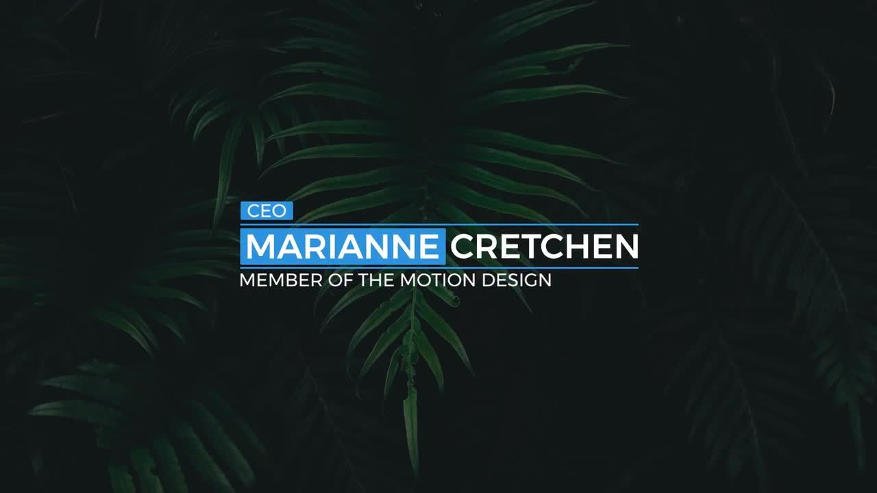 20个流畅且时尚的动画全屏标题ae模板