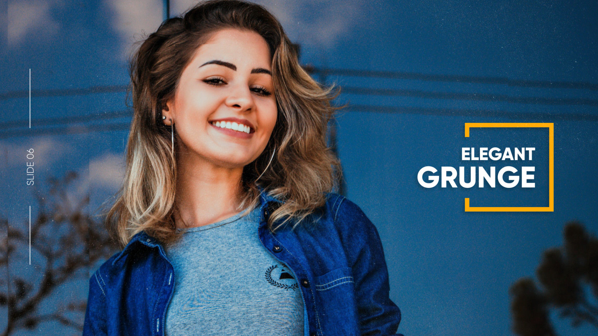 雅致方形幻灯片动画素材库精选AE模板