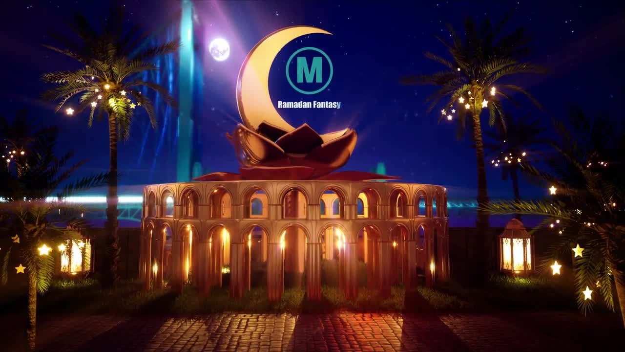 斋月幻想徽标动画素材库精选AE模板