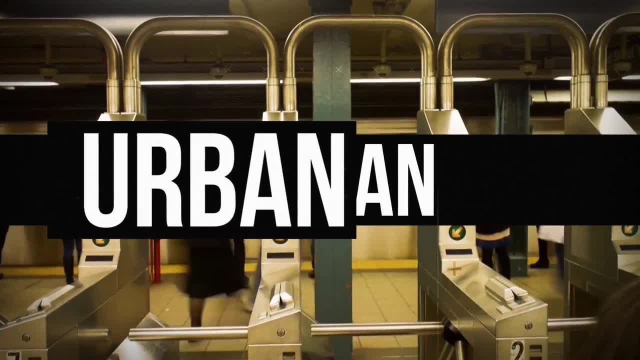 动态故障效果和抽象过渡的城市宣传片Pr模板