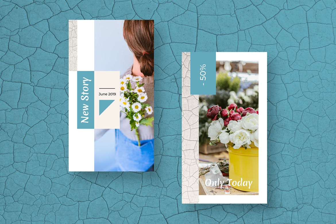 Instagram社交新媒体品牌故事设计模板素材库精选 Instagram Stories Kit (Vol.27)插图(2)