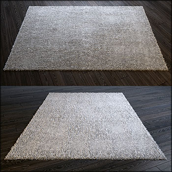 毛绒吸水地毯素材之家精选3D模型