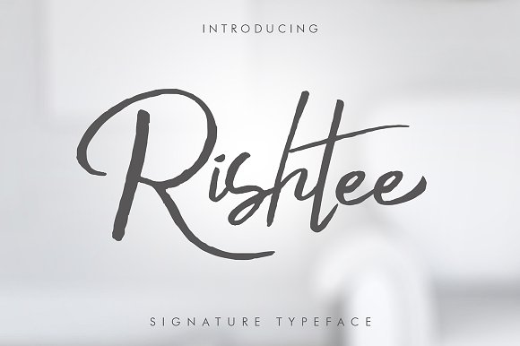 Rishtee Signature Font Family素材之家精选英文字体
