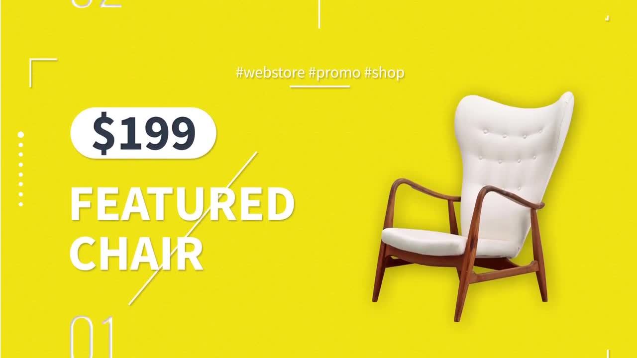 生活用品购物促销宣传视频素材库精选AE模板