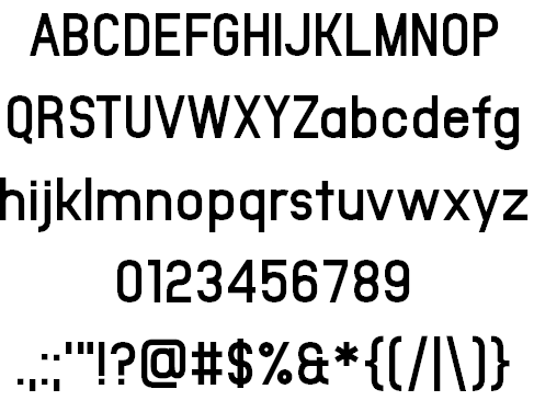 Office Square font插图1