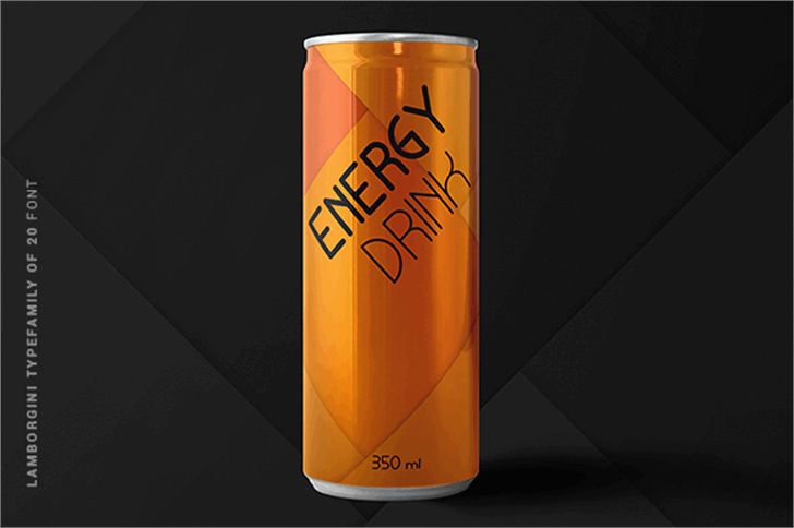 Lamborgini font插图5