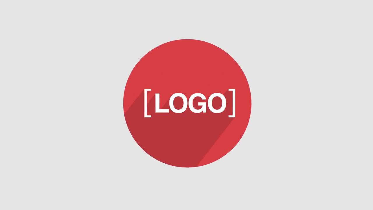 绚丽色彩风格的logo动画素材库精选AE模板