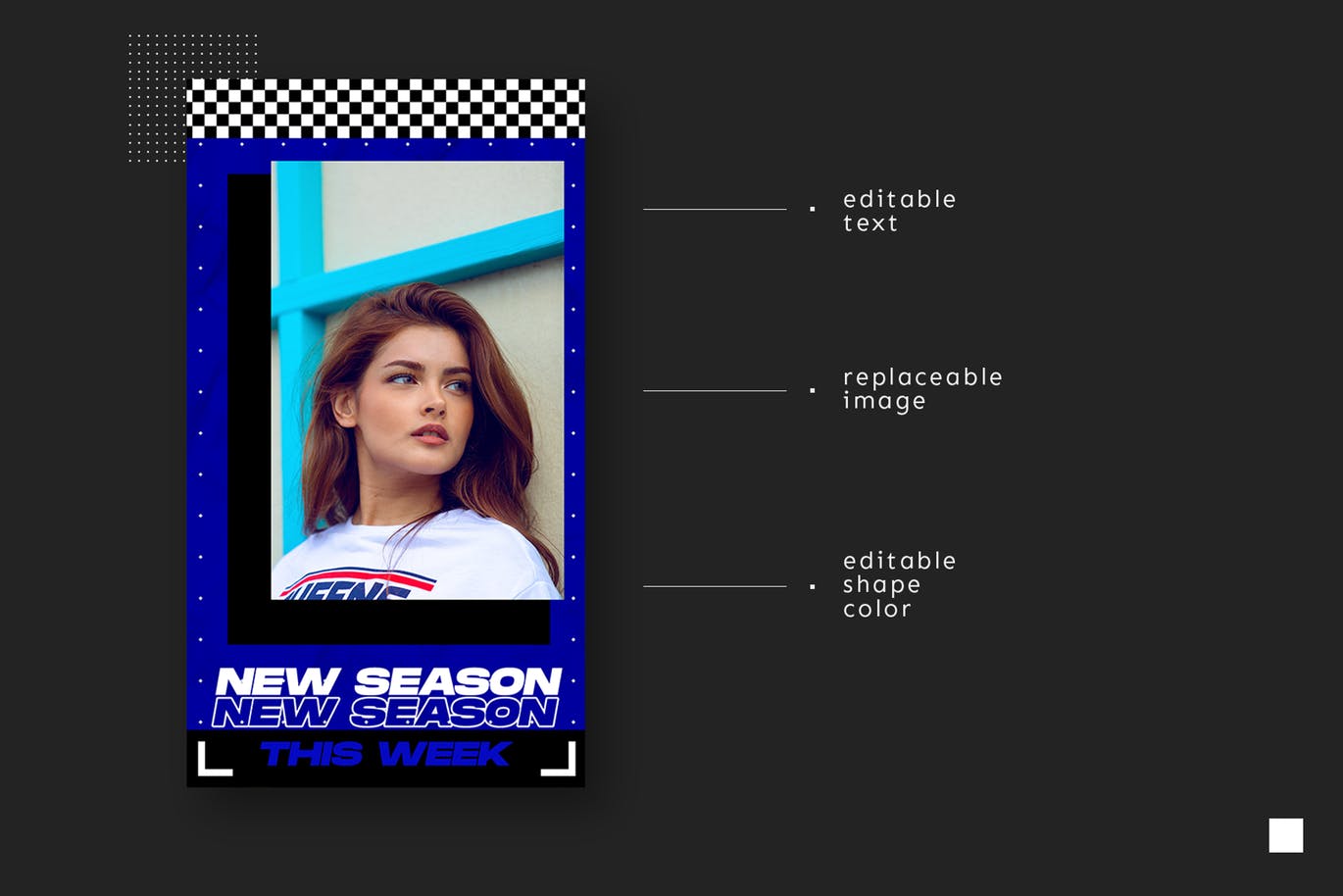 时尚绚丽多用途的Instagram社交媒体banner海报设计模板素材库精选插图(4)