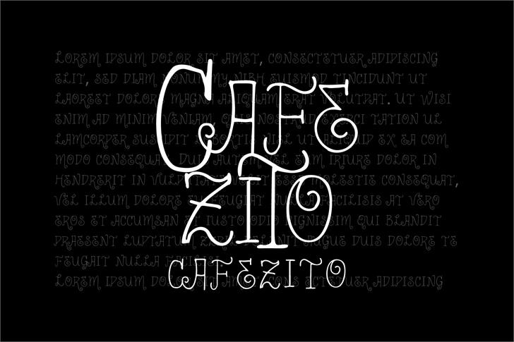 Vtks Cafezito font插图 Vtks Cafezito font插图