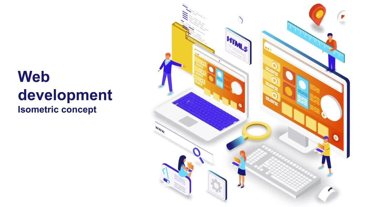 现代网站介绍宣传片素材库精选AE模板