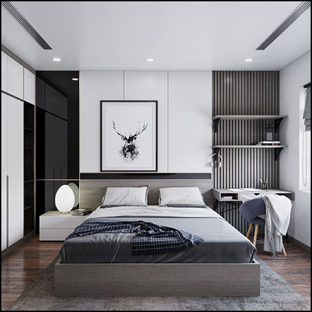 室内卧室场景素材之家精选3D模型By Do Dinh Manh