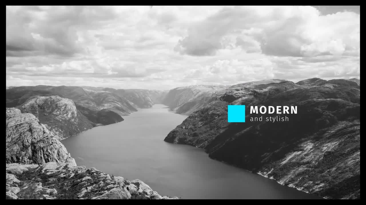 有趣的最后的开场白素材库精选AE模板