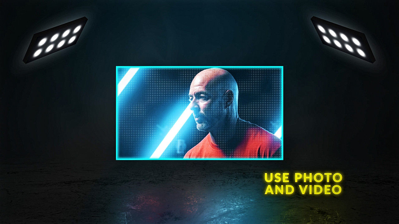 立方体幻灯片动画素材库精选AE模板