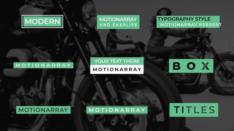 简单版式包素材库精选AE模板