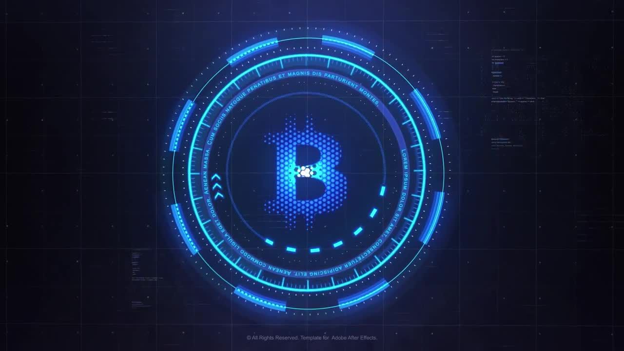 HUD访问徽标展示素材库精选AE模板