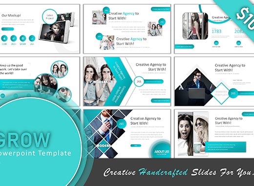 现代极简的多用途商业化PPT模板下载[ppt,pptx]