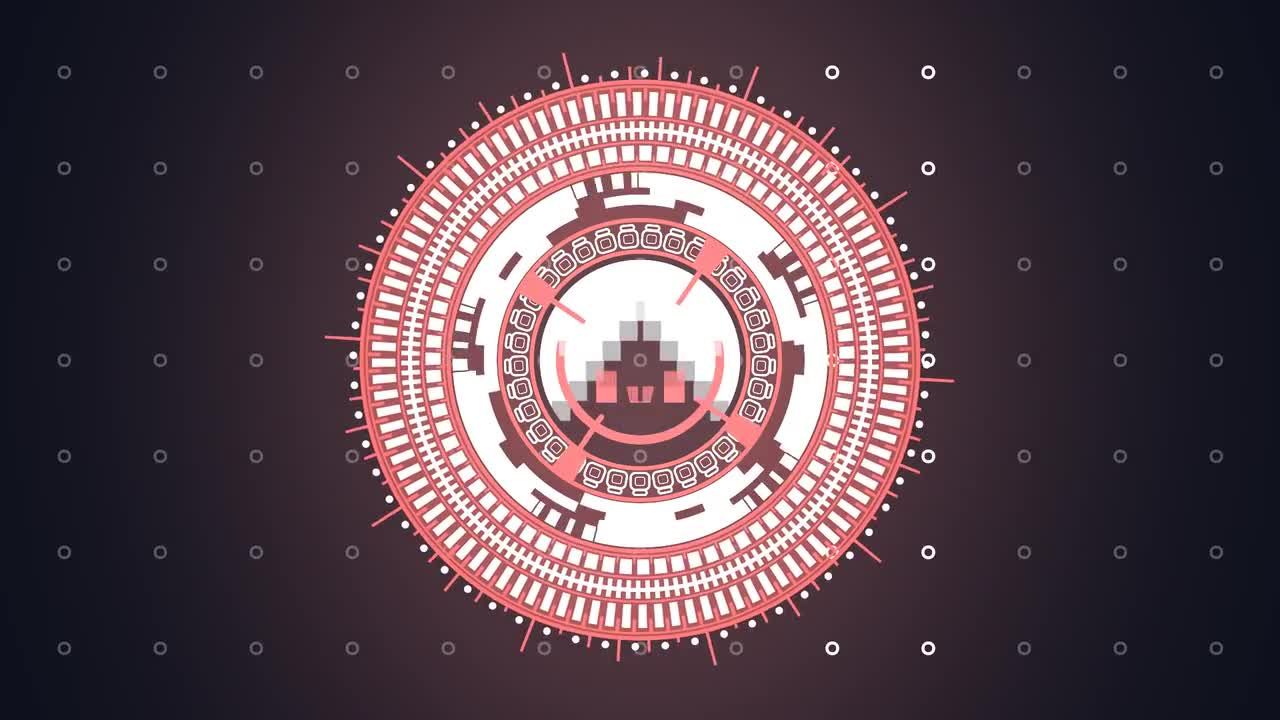 创意彩色时尚的动画徽标素材库精选AE模板