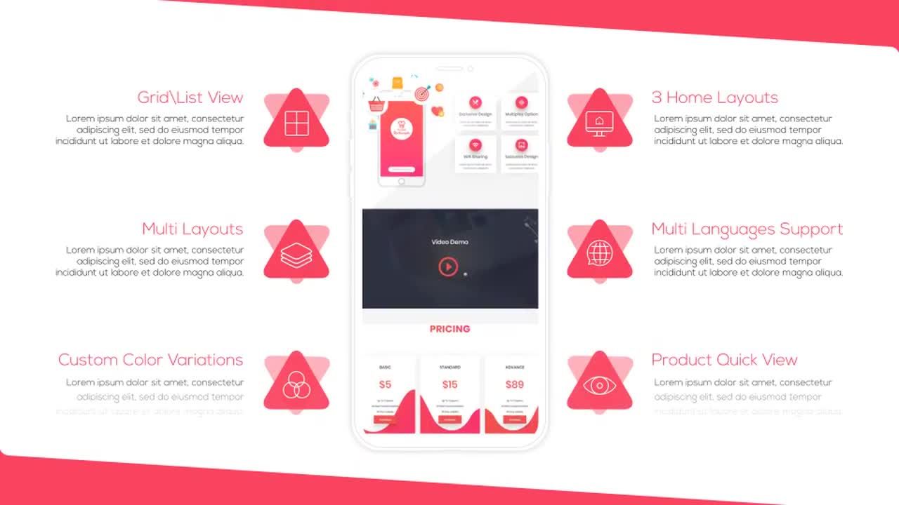 网站\应用推广服务素材库精选AE模板