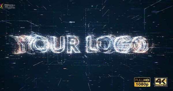 高科技复杂数字代码视频AE素材 Digital Code Intro