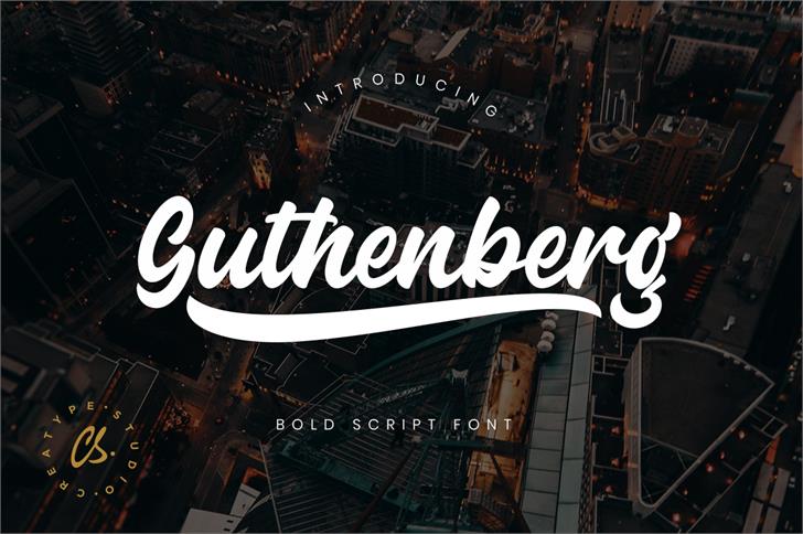 Guthenberg font插图 Guthenberg font插图