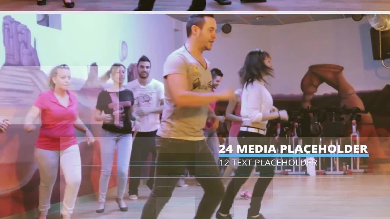 具有快速的动画和过渡效果的素材库精选AE模板