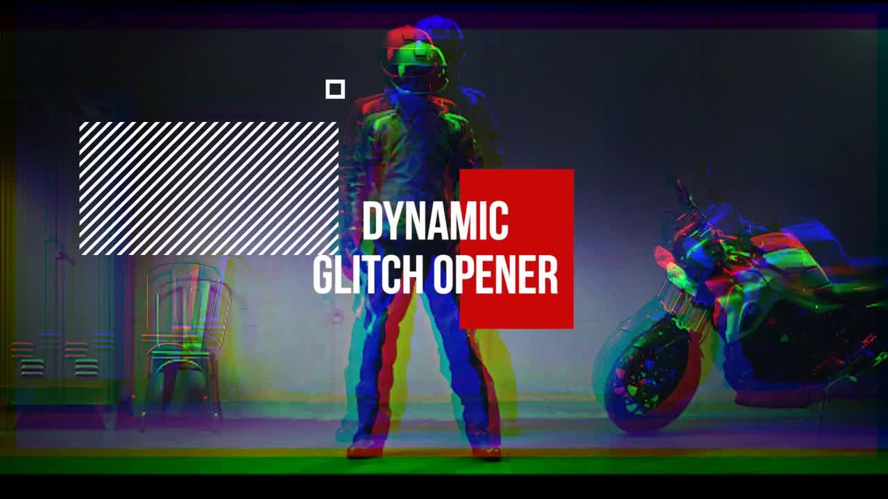 充满活力的极限运动开场介绍素材库精选AE模板素材