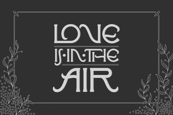 Affair Typeface & Graphics Font插图1