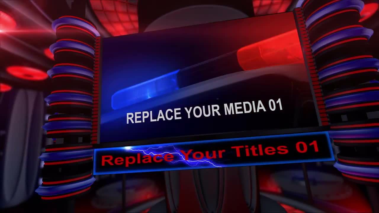 核变量反应堆媒体介绍过渡效果素材库精选AE模板