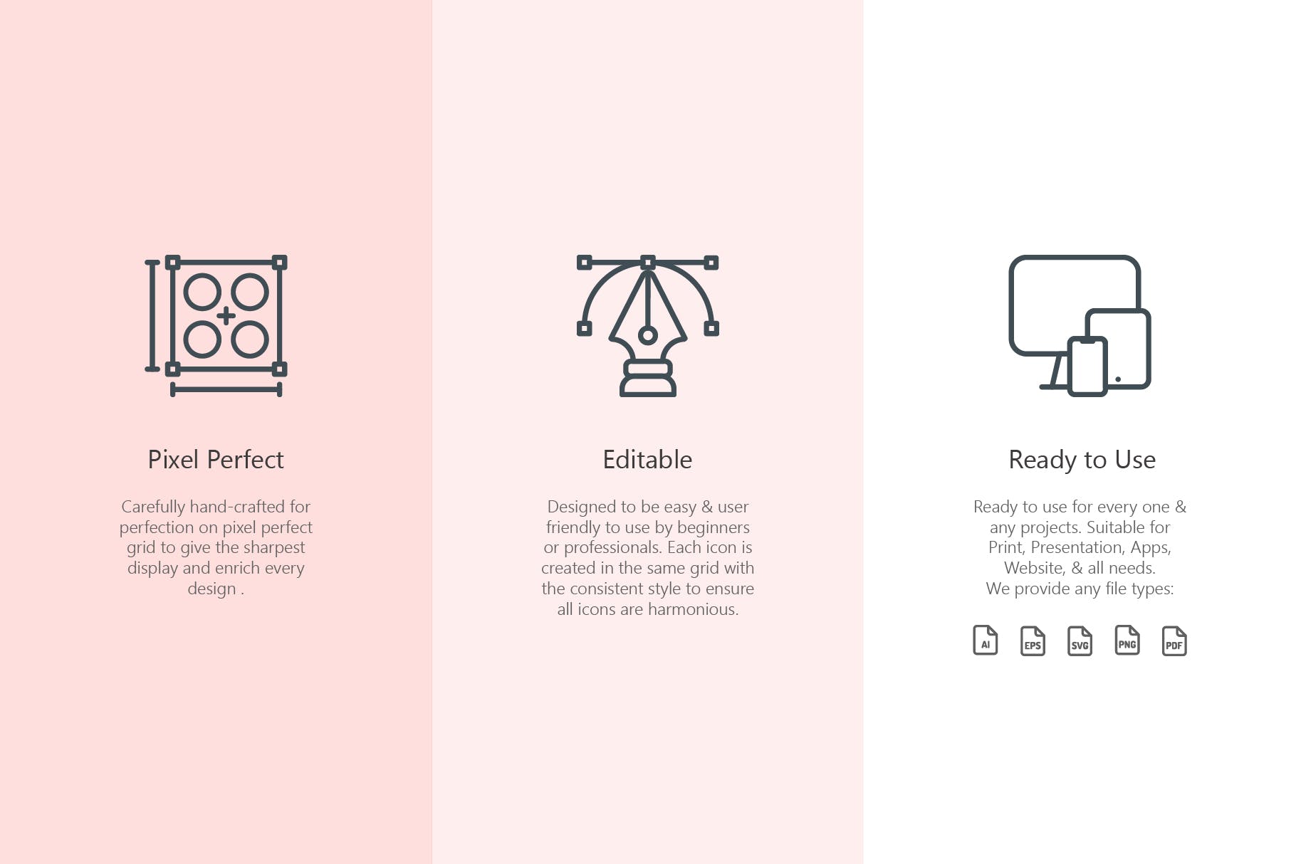 25枚网上购物电子商务矢量线性素材库精选图标v1 Shopping E-Commerce Line Icons插图(2)