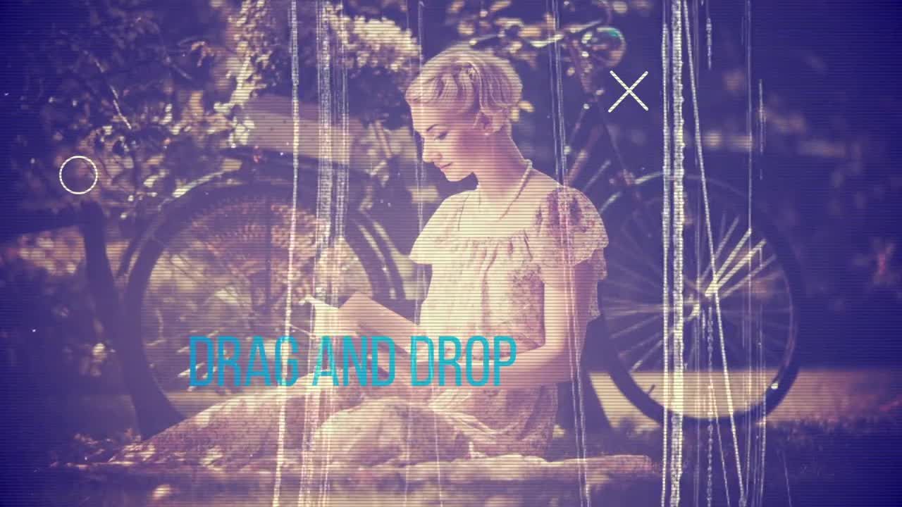 现代前卫风格故障特效宣传片展示素材库精选AE模板