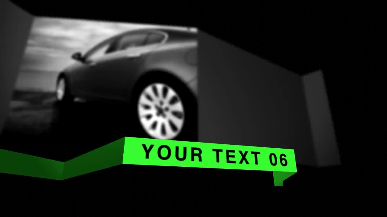 九十度角度广告视频介绍素材库精选AE模板