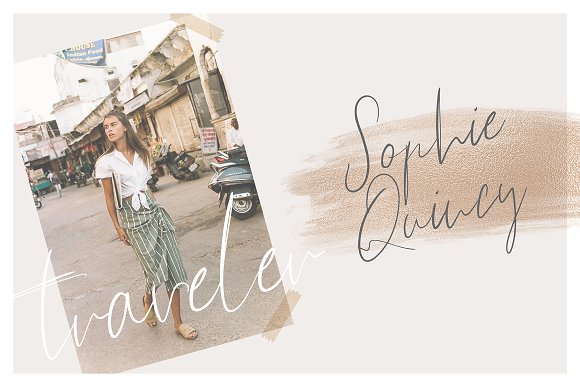 Time Land Font插图3