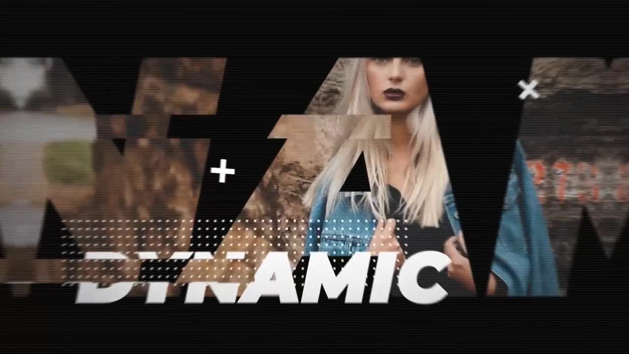 简约设计时尚过渡徽标动画显示素材库精选AE模板