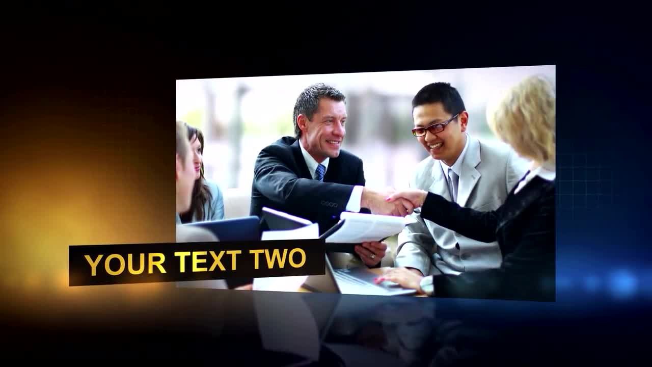 幻灯片复制图像文本素材库精选AE模板