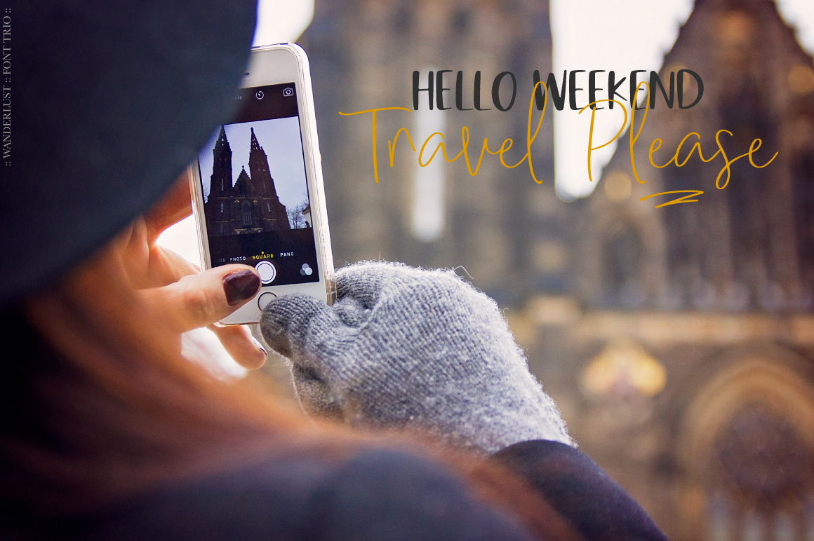 Wanderlust Trio Font Family插图2