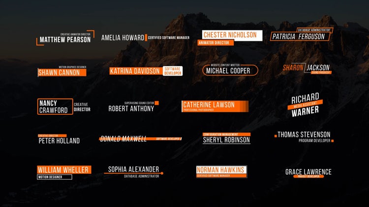 灵活动态动画文字素材库推荐PR模板