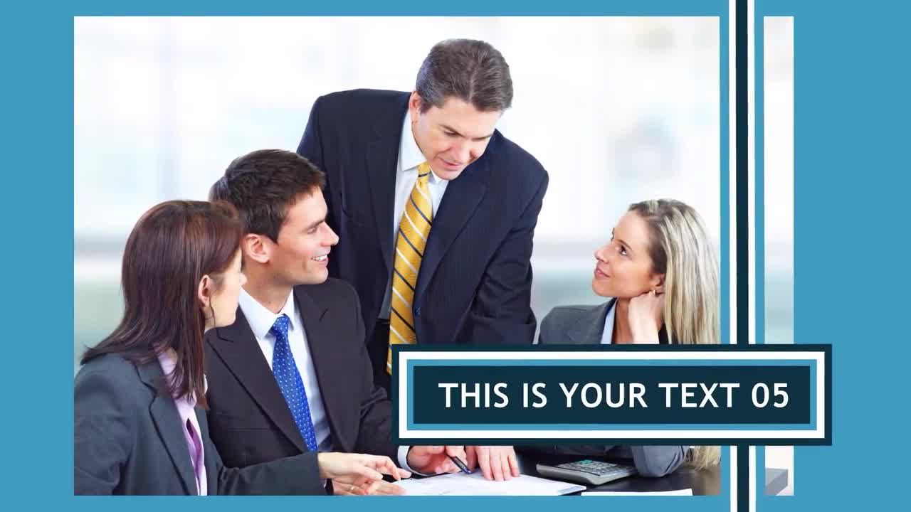 公司宣传幻灯片素材库精选AE模板