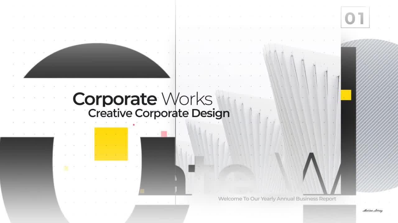 现代商业公司宣传视频片头素材库精选AE模板