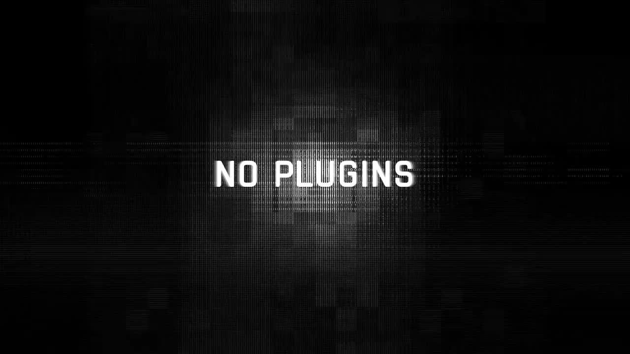 前卫跳跃的标题动画素材库精选AE模板