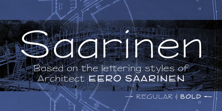 Saarinen Font Family插图
