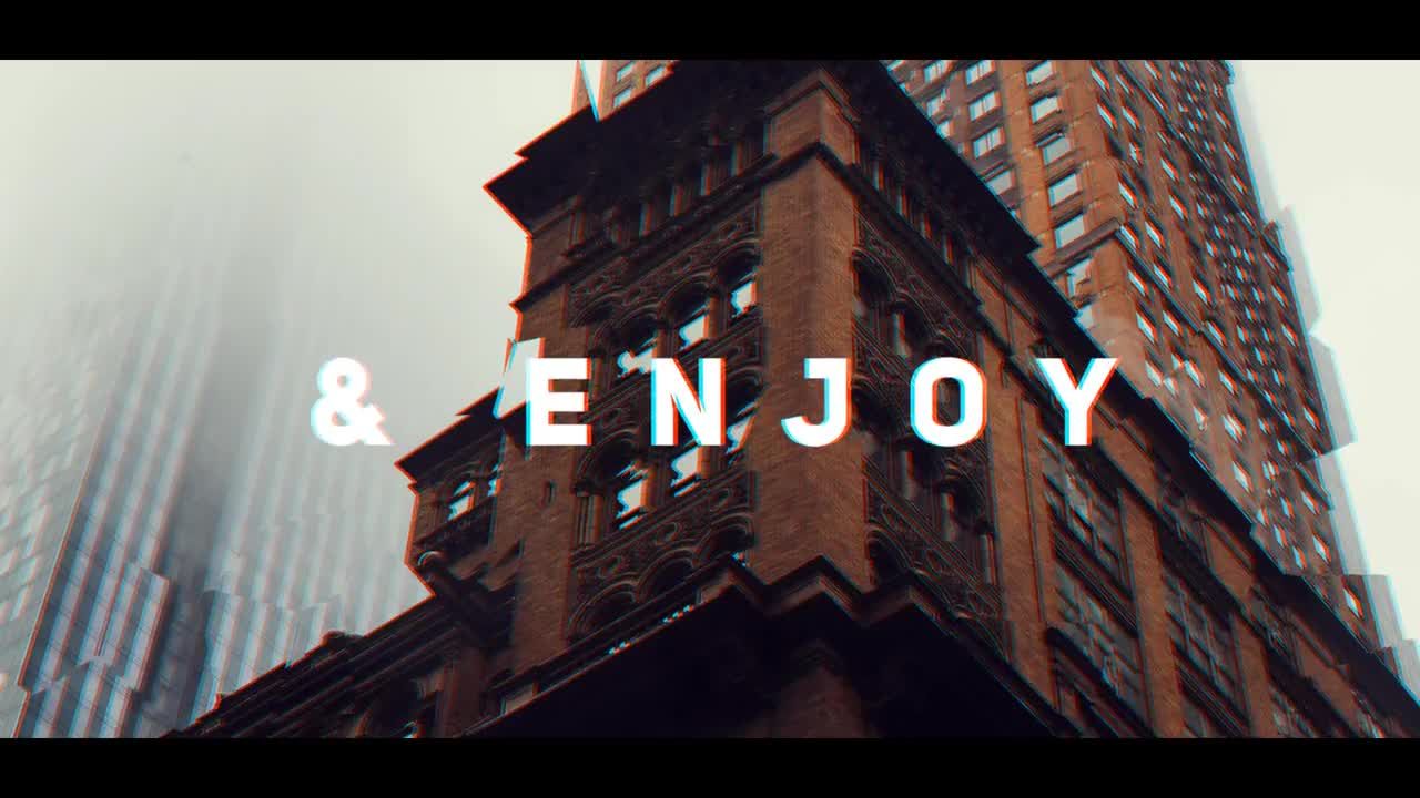 快速过渡的图文动画logo展示片头素材库精选AE模板