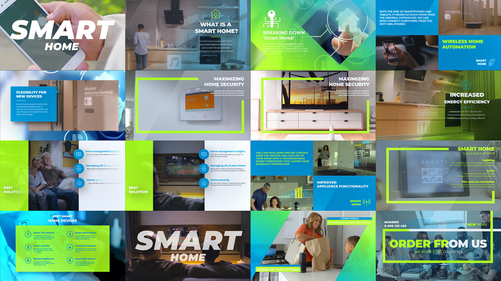 智能家居介绍素材库精选AE模板