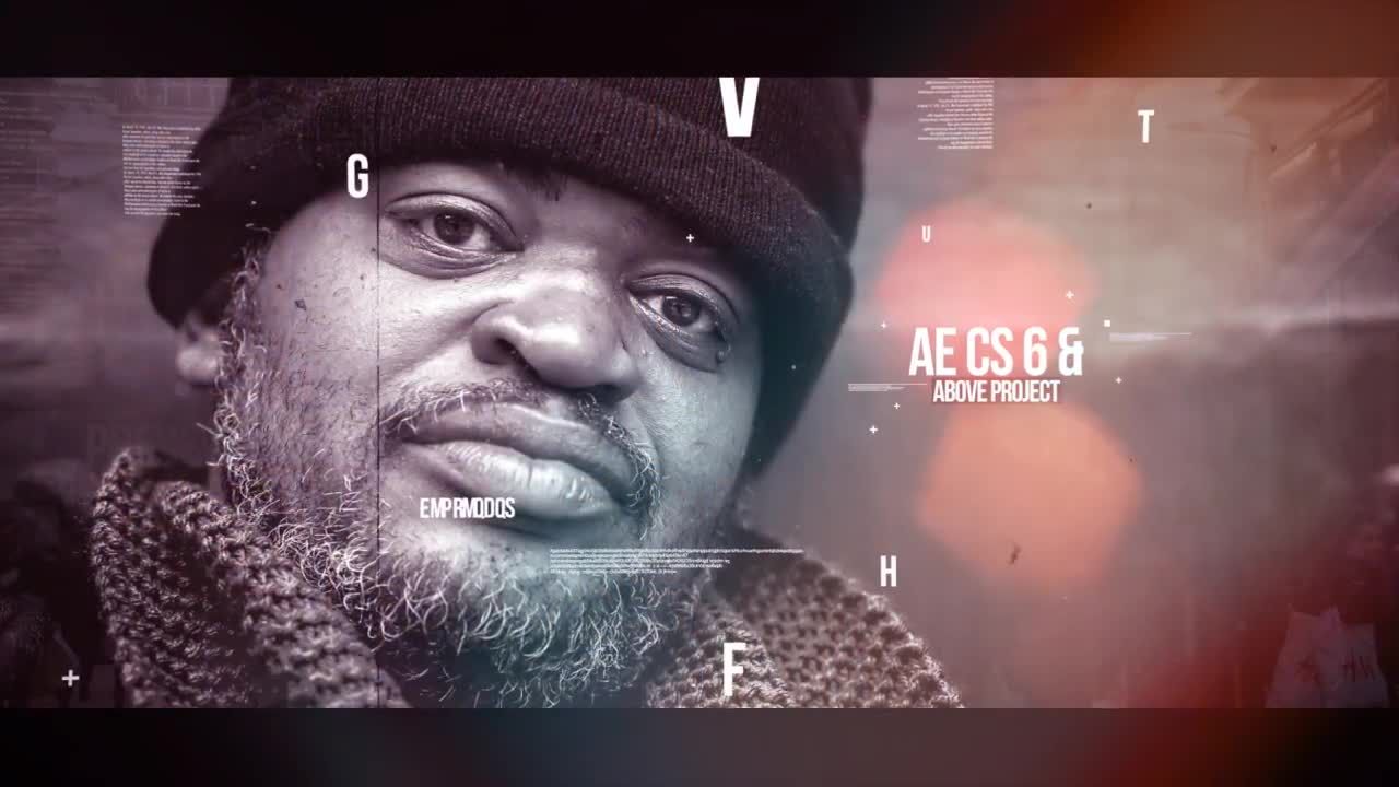 电影演示照片素材素材库精选AE模板