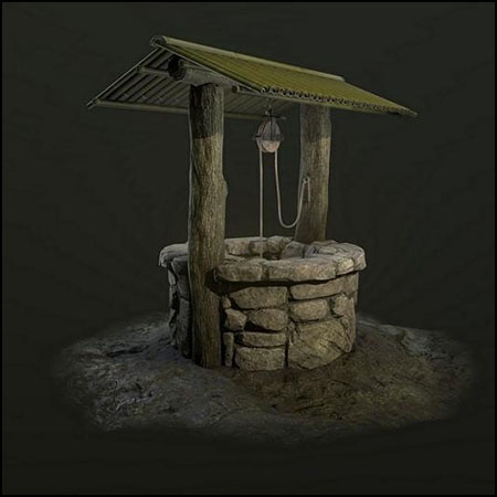 水井古井素材之家精选3D模型