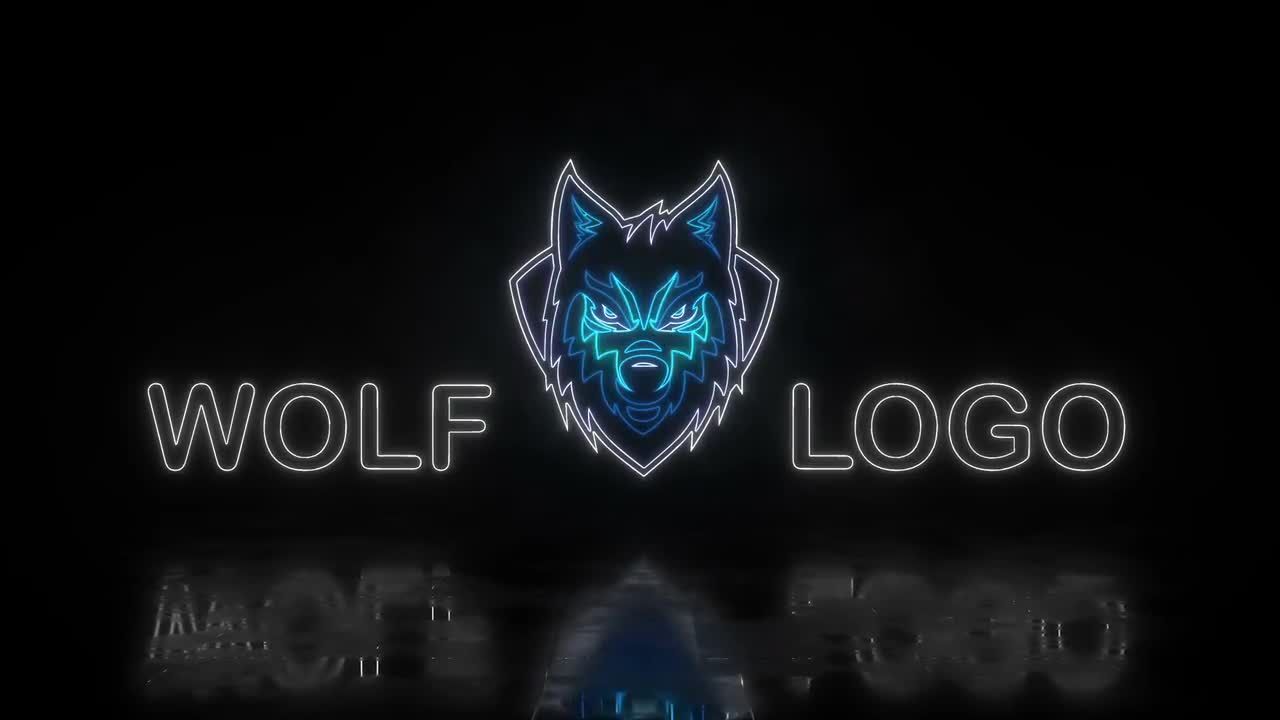 全新的明亮动感的aelogo模板素材