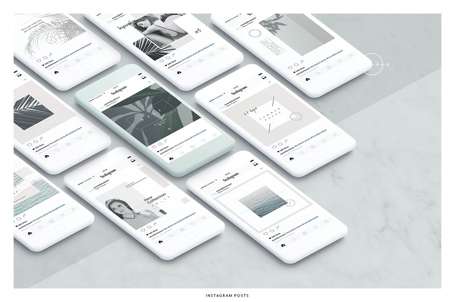 时尚生活主题社交媒体贴图模板素材库精选 Lifestyle Social Media Pack • Íma插图(5)