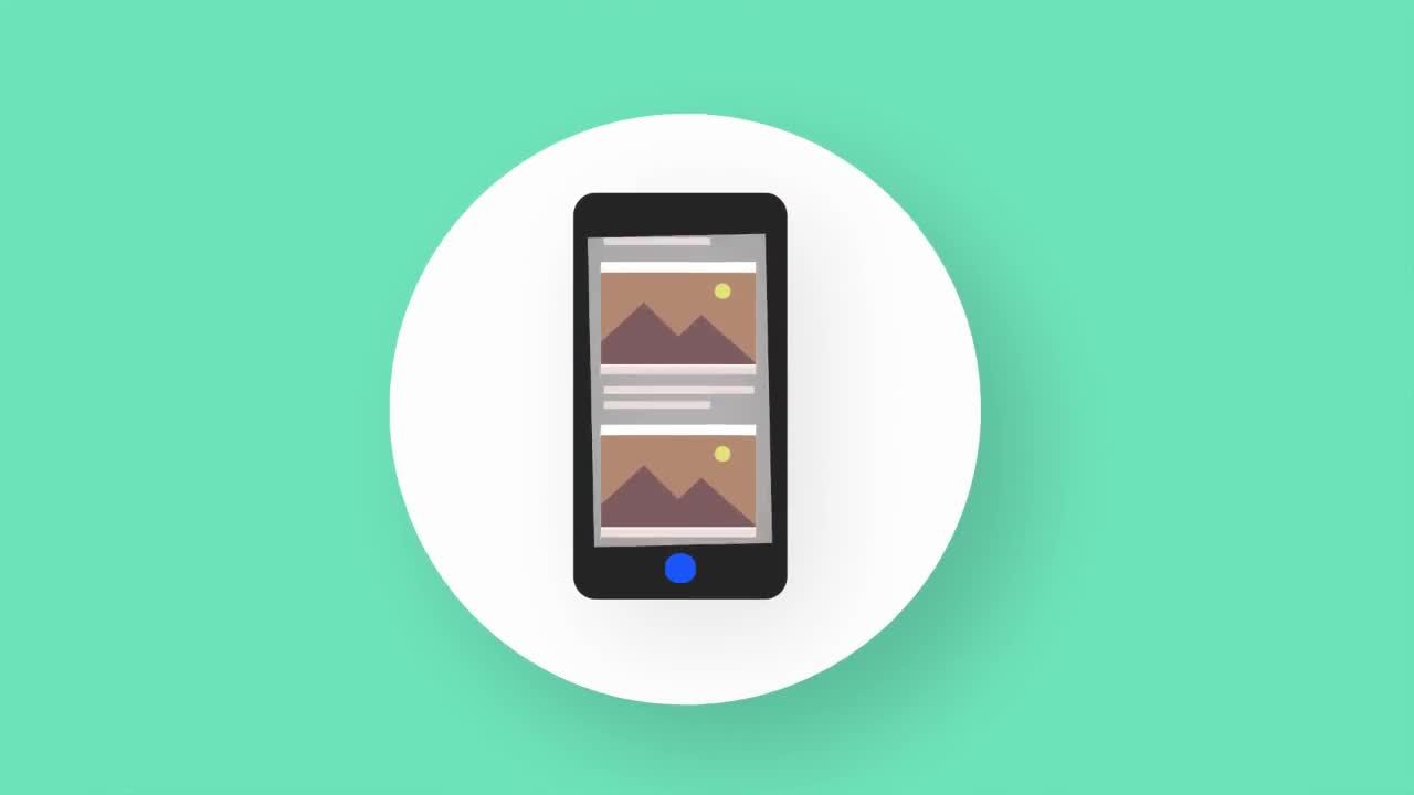 色彩鲜艳且富有创意的公司网站标志素材库精选AE模板